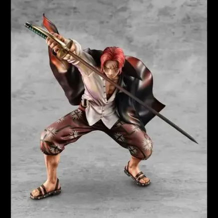 ONE PIECE - Pop Red Haired Shanks Statue - MegaHouse - Statues & figurines officiels | Kitsuneya