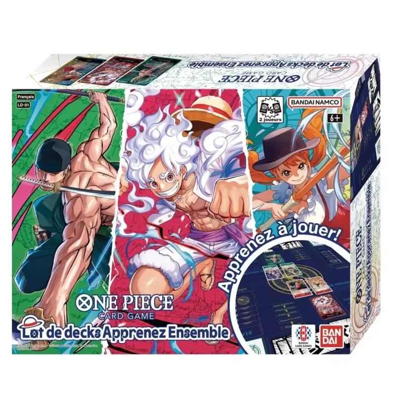 ONE PIECE - Coffret découverte : Apprenez Ensemble (FR) - Bandai ONE PIECE - Coffret découverte : Apprenez Ensemble (FR) - Bandai