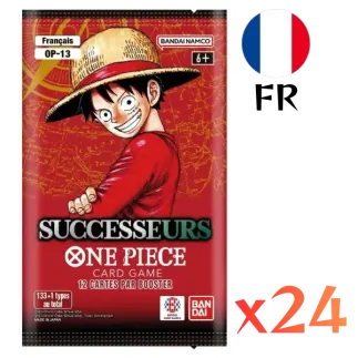 ONE PIECE - Carton de 24 boosters OP13 Successeurs (FR) - Bandai